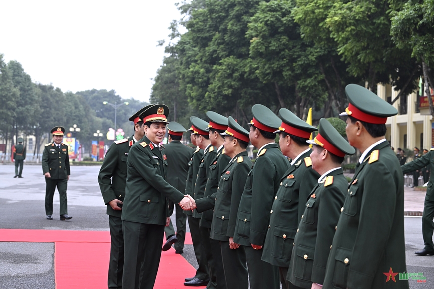 Lãnh đạo Quân ủy Trung ương, Bộ Quốc phòng dự lễ công bố Quyết định thành lập Quân đoàn 12