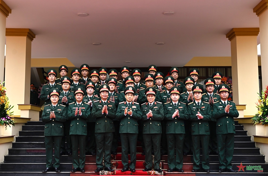 Lãnh đạo Quân ủy Trung ương, Bộ Quốc phòng dự lễ công bố Quyết định thành lập Quân đoàn 12