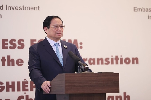 Thủ tướng Chính phủ Phạm Minh Chính dự Diễn đàn “Huy động nguồn lực cho chuyển đổi xanh”