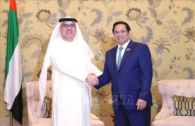 Thủ tướng Chính phủ Phạm Minh Chính tiếp Bộ trưởng Nguồn nhân lực UAE