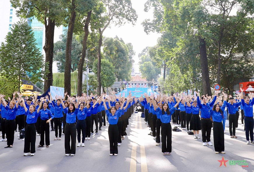 Hơn 2.000 đoàn viên, thanh niên, tình nguyện viên tham gia Ngày hội Tình nguyện Quốc gia
