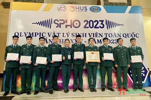 Cuộc thi Olympic Vật lý sinh viên toàn quốc lần thứ 25 năm 2023: Học viện Phòng không - Không quân đoạt giải Nhất toàn đoàn