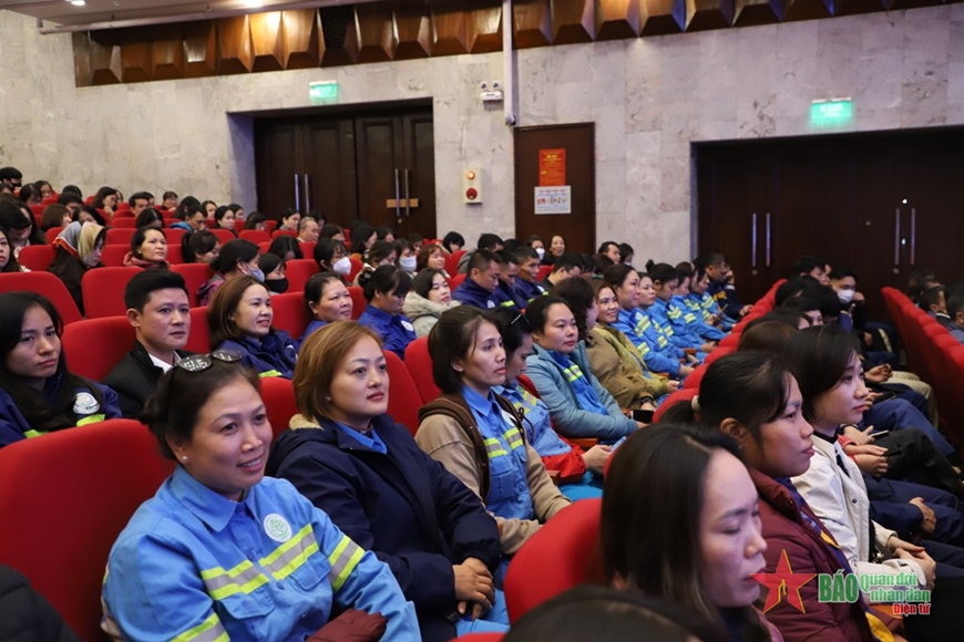 Liên đoàn Lao động Thành phố Hà Nội mít tinh chào mừng thành công Đại hội XIII Công đoàn Việt Nam