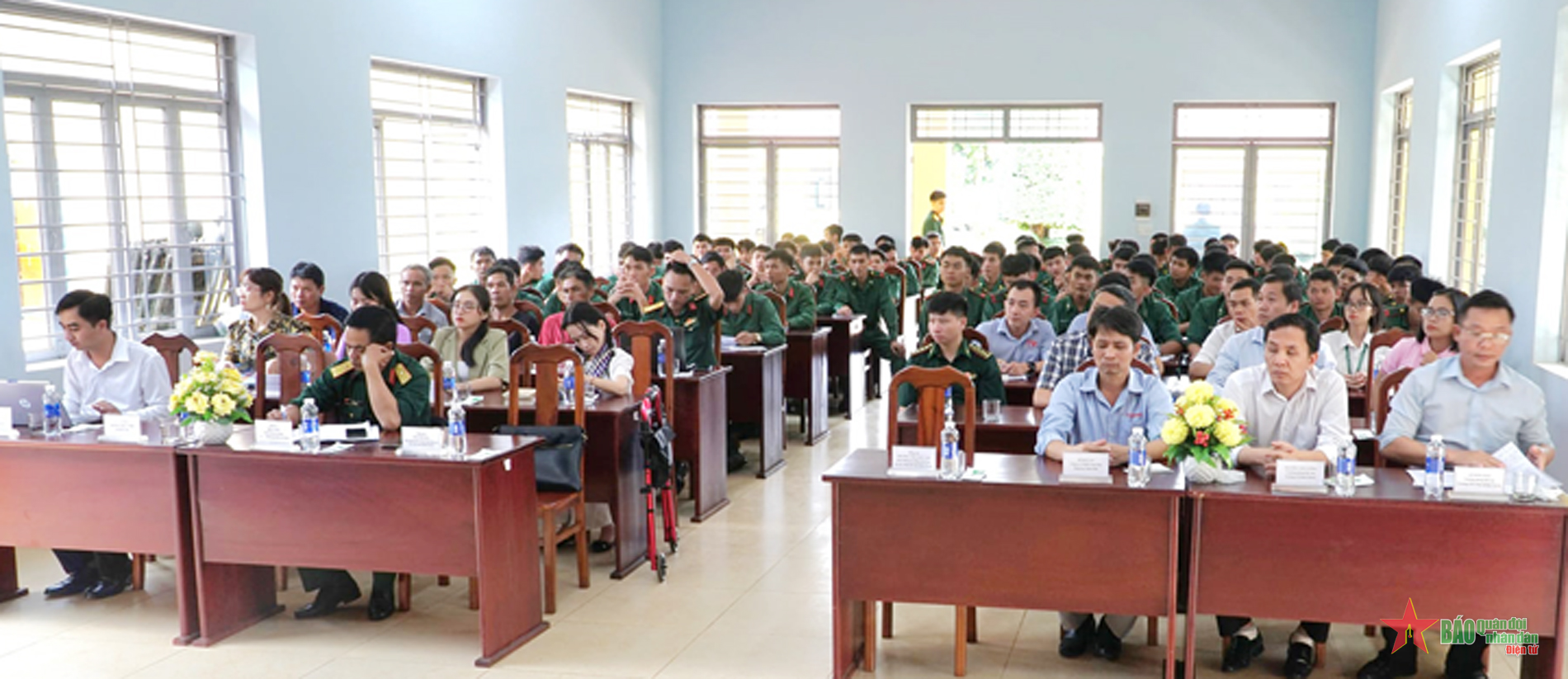 Tư vấn học nghề cho chiến sĩ chuẩn bị xuất ngũ năm 2024