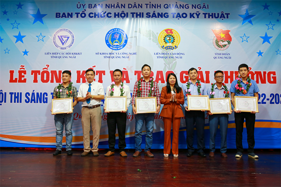 Công ty BSR đạt nhiều giải cao tại Hội thi Sáng tạo Kỹ thuật tỉnh Quảng Ngãi lần thứ 13