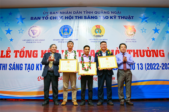 Công ty BSR đạt nhiều giải cao tại Hội thi Sáng tạo Kỹ thuật tỉnh Quảng Ngãi lần thứ 13