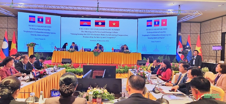Trụ cột nòng cốt hợp tác giữa Quốc hội ba nước Campuchia-Lào-Việt Nam