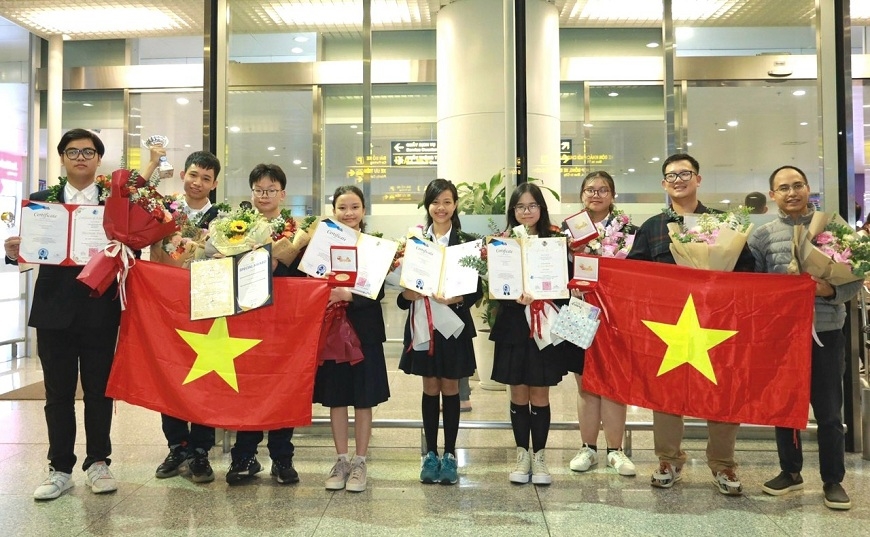 3/3 đề tài của học sinh Việt Nam đạt huy chương vàng tại Kỳ thi Phát minh và Sáng chế