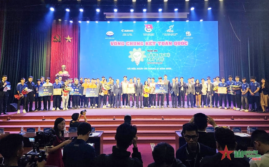 Vòng chung kết Cuộc thi “Công nghệ trí tuệ sinh viên” năm 2023