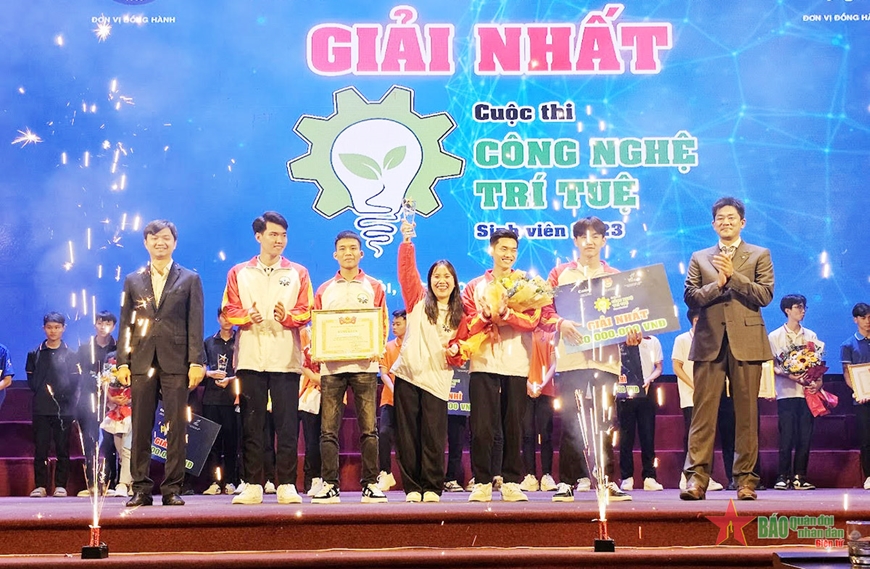 Vòng chung kết Cuộc thi “Công nghệ trí tuệ sinh viên” năm 2023