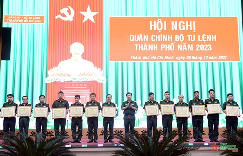 Bộ tư lệnh TP Hồ Chí Minh thành tốt nhiệm vụ quân sự, quốc phòng