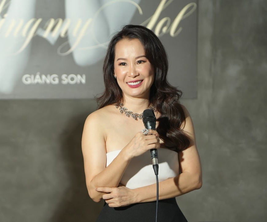 Nhạc sĩ Giáng Son thử sức làm ca sĩ