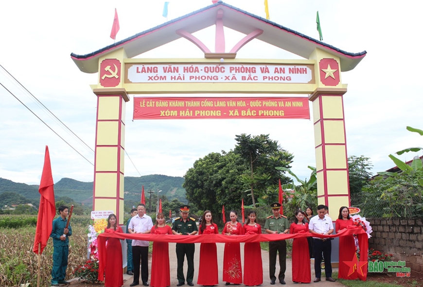 Lực lượng vũ trang huyện Cao Phong (Hòa Bình): Hiệu quả trong đổi mới hình thức thi đua