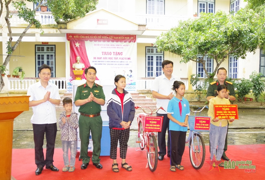 Lực lượng vũ trang huyện Cao Phong (Hòa Bình): Hiệu quả trong đổi mới hình thức thi đua