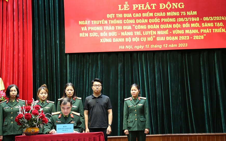 Bệnh viện Bỏng Quốc gia Lê Hữu Trác (Học viện Quân y) phát động thi đua chủ đề “75 ngày hành động kiểu mẫu”