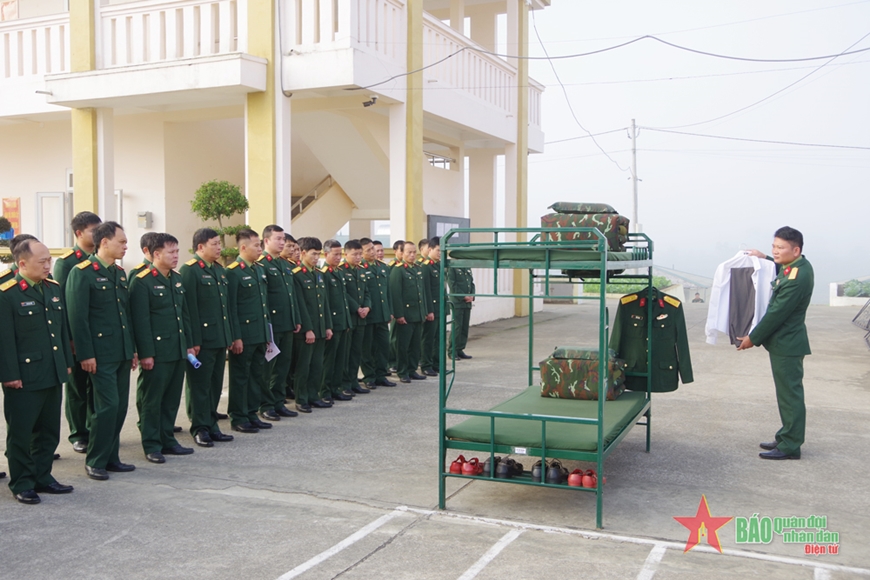 Bộ chỉ huy Quân sự tỉnh Lai Châu khai mạc tập huấn cán bộ năm 2024