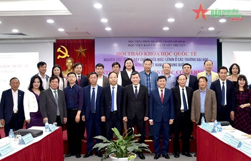 Hội thảo về nghiên cứu, giảng dạy chủ nghĩa Mác - Lênin ở Việt Nam và Trung Quốc