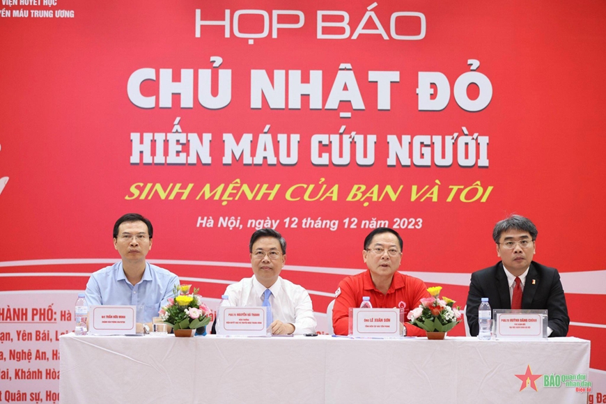 Khởi động Chủ Nhật Đỏ lần thứ 16 năm 2024