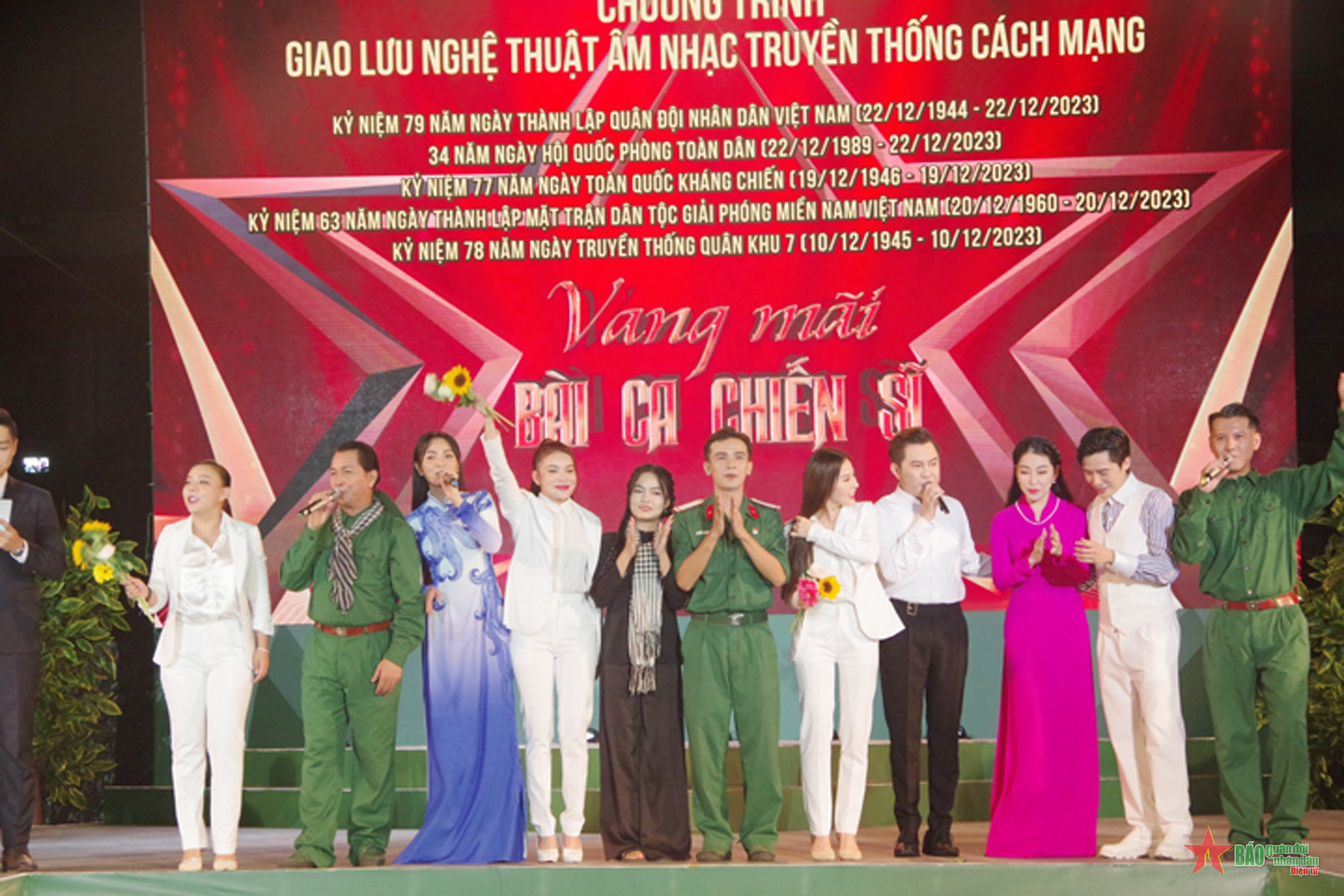 “Vang mãi bài ca chiến sĩ” trên thành phố mang tên Bác