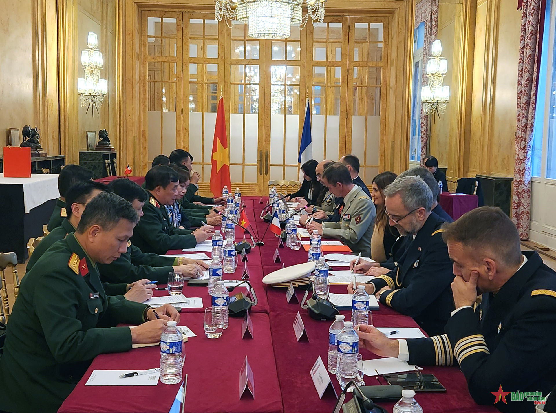 Đối thoại Chiến lược và Hợp tác quốc phòng Việt Nam - Pháp lần thứ ba