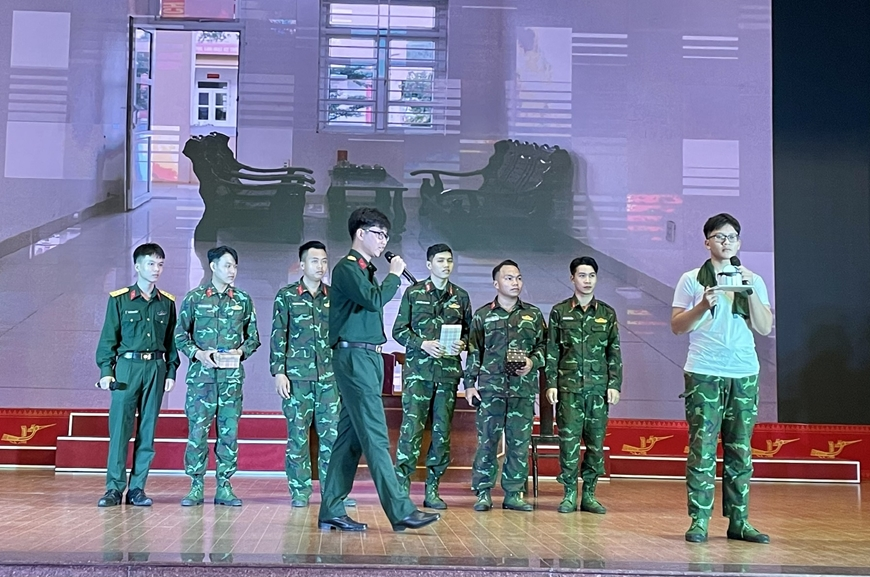 Bộ Tham mưu Quân khu 5 tổ chức Hội thi tuyên truyền về phát huy phẩm chất Bộ đội Cụ Hồ