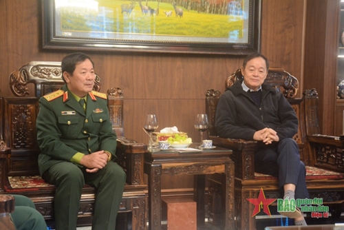 Thượng tướng Lê Huy Vịnh tri ân nguyên lãnh đạo Bộ Quốc phòng