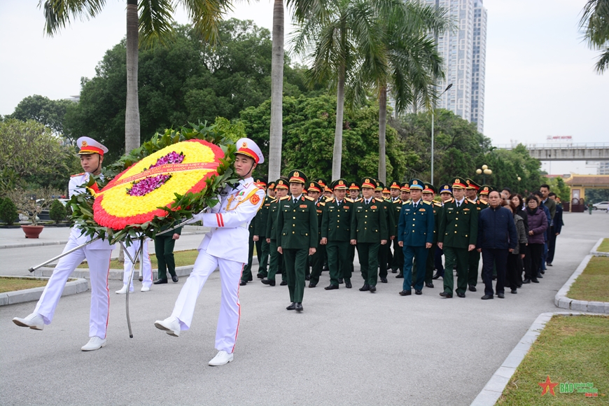 Quân ủy Trung ương, Bộ Quốc phòng dâng hương tưởng nhớ Đại tướng Nguyễn Chí Thanh