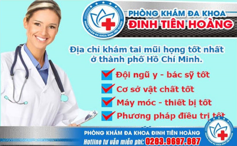 Phòng khám Đa Khoa Đinh Tiên Hoàng - địa điểm chăm sóc sức khỏe uy tín tại TP Hồ Chí Minh