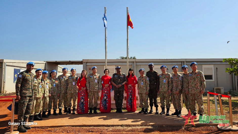 Tư lệnh Quân sự Phái bộ Nam Sudan ấn tượng về Quân đội nhân dân Việt Nam 