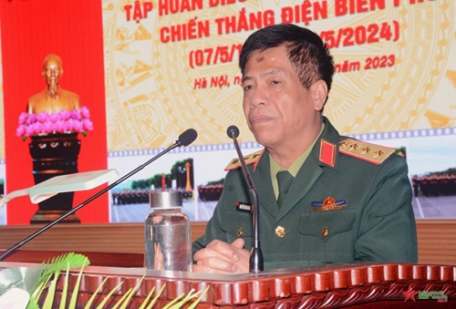 Khai mạc tập huấn Diễu binh kỷ niệm 70 năm Chiến thắng Điện Biên Phủ