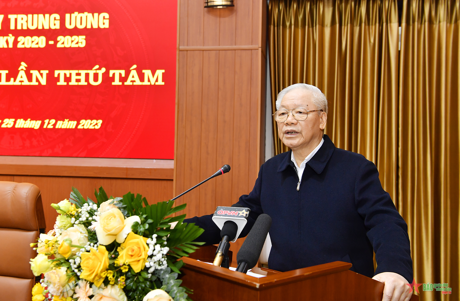 Tổng Bí thư Nguyễn Phú Trọng chủ trì Hội nghị Quân ủy Trung ương