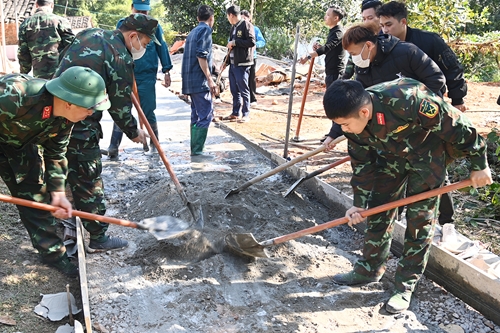 LLVT tỉnh Quảng Ninh hoàn thành hành quân dã ngoại làm công tác dân vận giai đoạn 2