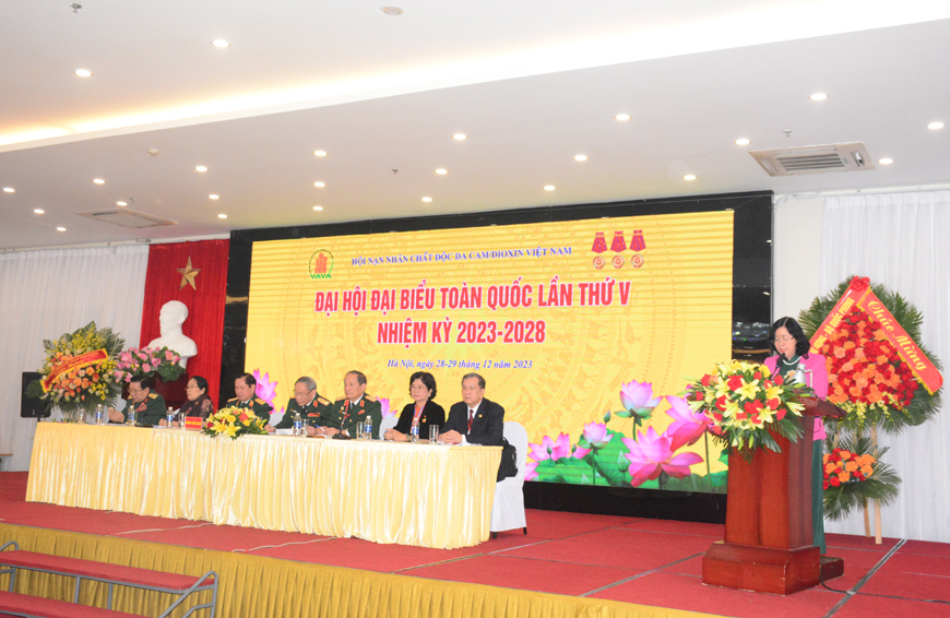 Khai mạc Đại hội lần thứ V, Hội Nạn nhân chất độc da cam/dioxin Việt Nam