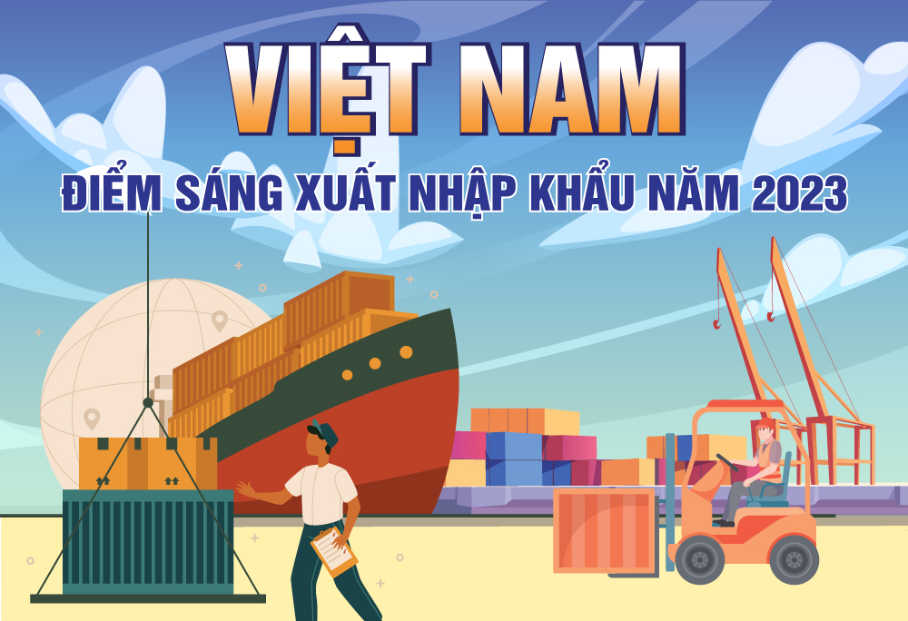 Điểm sáng xuất nhập khẩu năm 2023