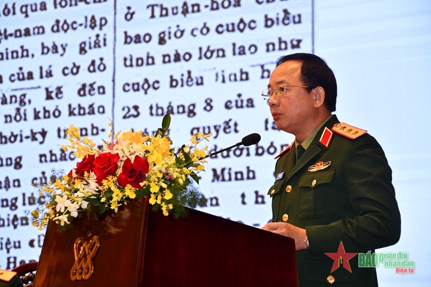 Hội thảo khoa học kỷ niệm 110 năm Ngày sinh đồng chí Đại tướng Nguyễn Chí Thanh