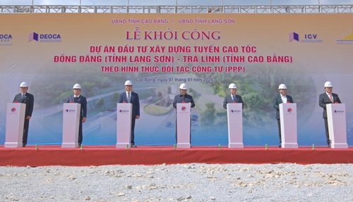 Thủ tướng Chính phủ Phạm Minh Chính phát lệnh khởi công cao tốc Đồng Đăng - Trà Lĩnh