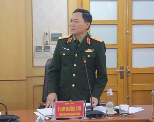 Trung tướng Phạm Trường Sơn dự hội nghị ra nghị quyết năm 2024 của Tổng công ty Đông Bắc