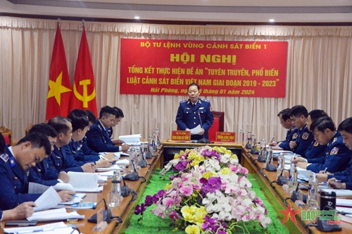 Thiết thực đưa Luật Cảnh sát biển Việt Nam đi vào cuộc sống