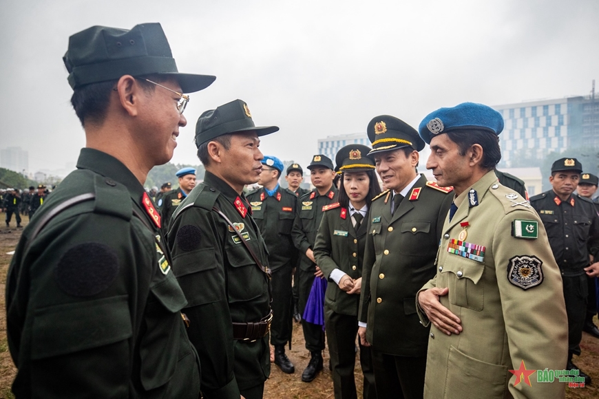 Bộ Công an ra mắt Đơn vị Cảnh sát gìn giữ hòa bình số 1