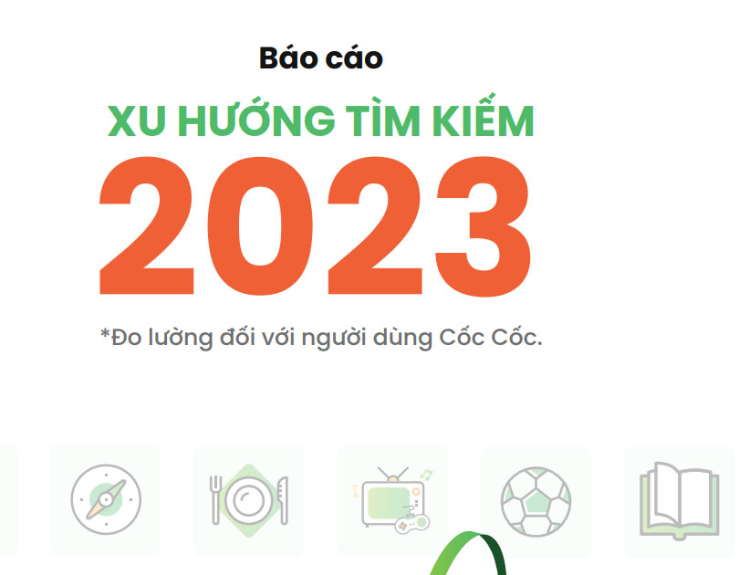 Năm 2023, chủ đề nào được tìm kiếm nhiều nhất trên trình duyệt Cốc Cốc?