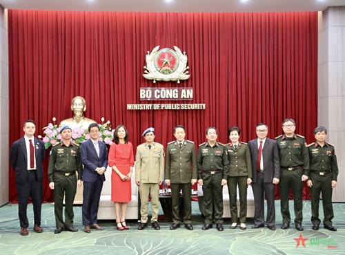Bộ Công an Việt Nam ​đề nghị Liên hợp quốc hỗ trợ trong tham gia hoạt động gìn giữ hòa bình