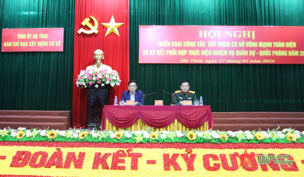 Tỉnh Hà Tĩnh triển khai công tác xây dựng cơ sở vững mạnh toàn diện năm 2024