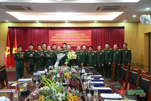 Đánh giá, nghiệm thu kết quả nghiên cứu đề tài cấp Bộ Quốc phòng “Đổi mới phong cách lãnh đạo của chính trị viên trong Quân đội nhân dân Việt Nam”
