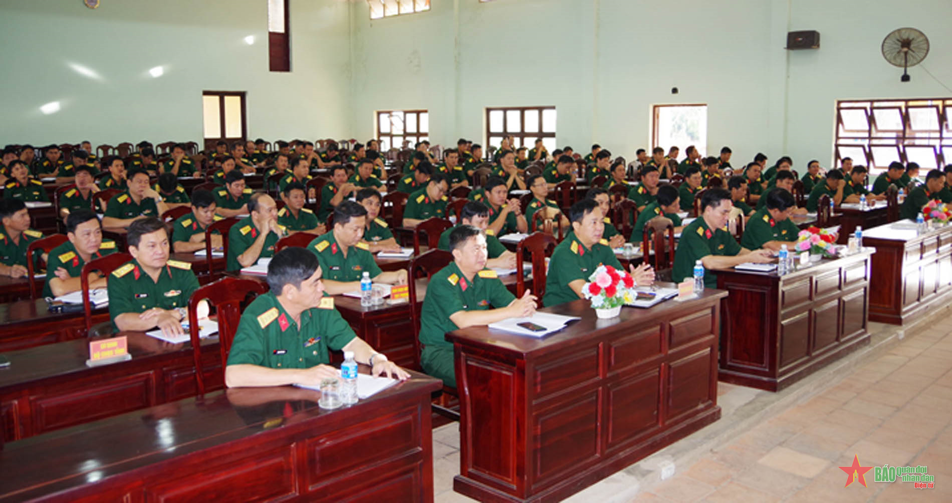 Bộ CHQS tỉnh Bình Thuận tập huấn cán bộ giai đoạn 1 năm 2024