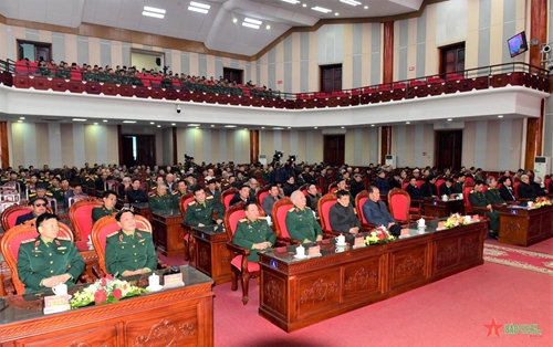 Bộ tư lệnh Thủ đô Hà Nội gặp mặt cán bộ đã nghỉ hưu nhân dịp Tết Nguyên đán