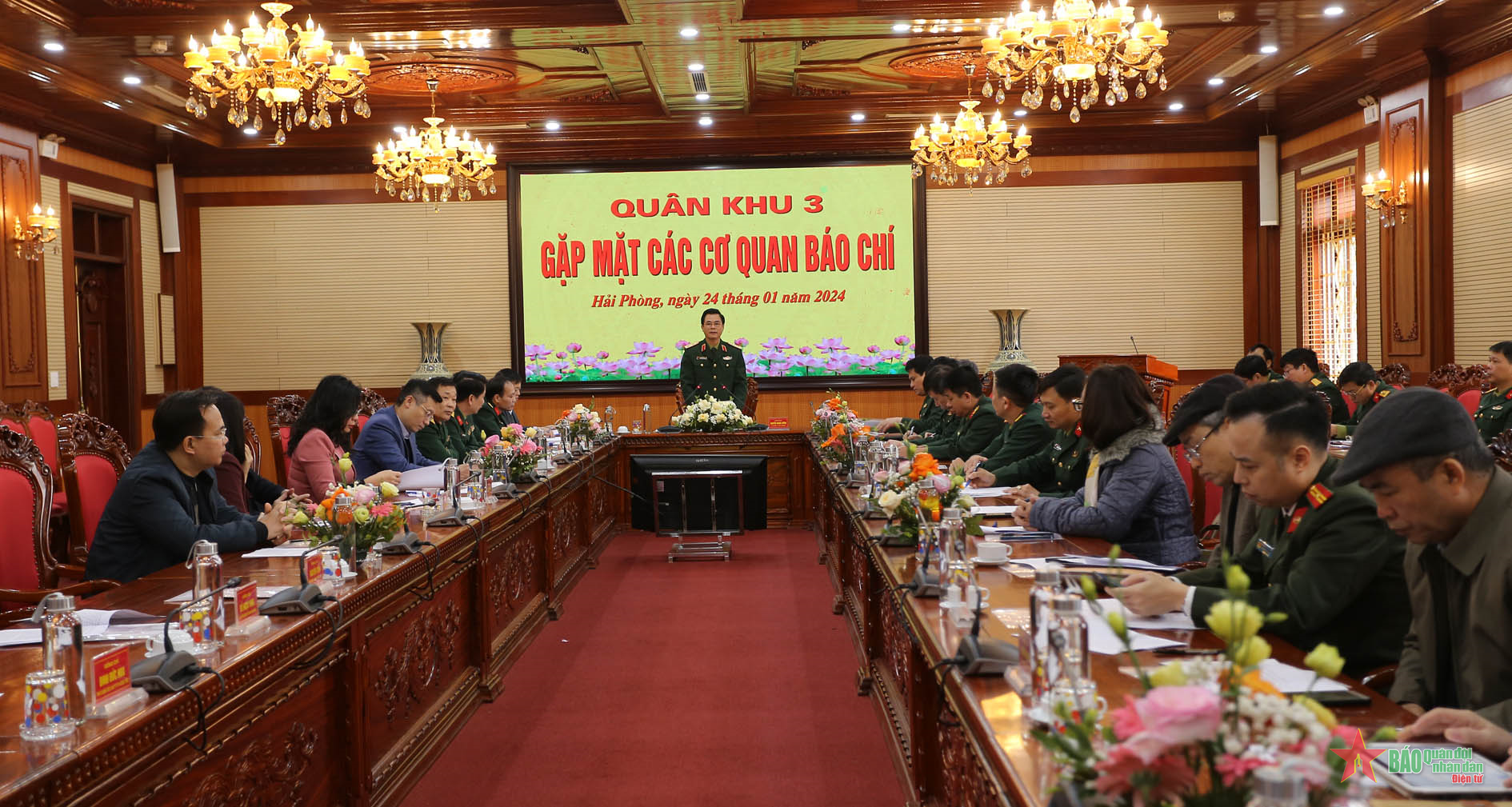 Quân khu 3 đẩy mạnh công tác phối hợp tuyên truyền trên các phương tiện thông tin đại chúng