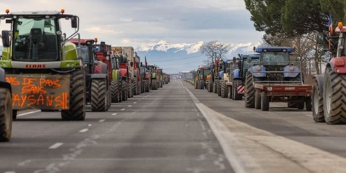 Câu chuyện quốc tế: Làn sóng biểu tình của nông dân lan rộng khắp châu Âu