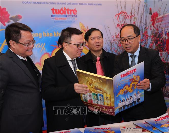 Lễ khai mạc Hội báo Xuân Giáp Thìn Hà Nội 2024