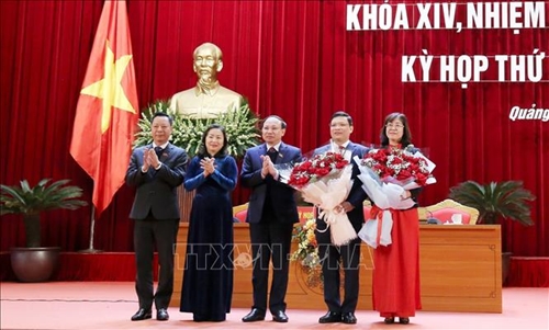 Ông Nghiêm Xuân Cường được bầu giữ chức vụ Phó chủ tịch UBND tỉnh Quảng Ninh