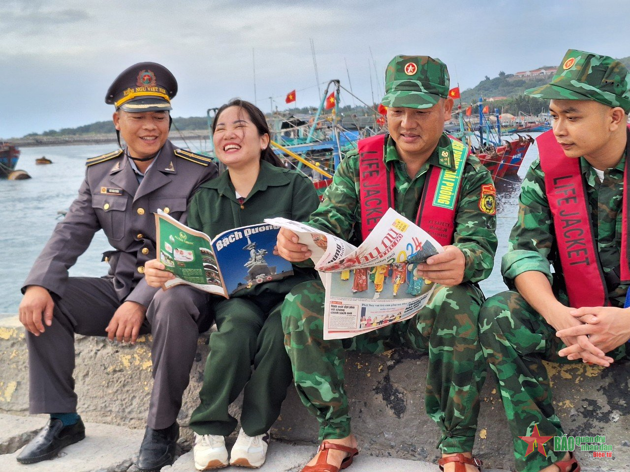 Một ngày trên đảo tiền tiêu